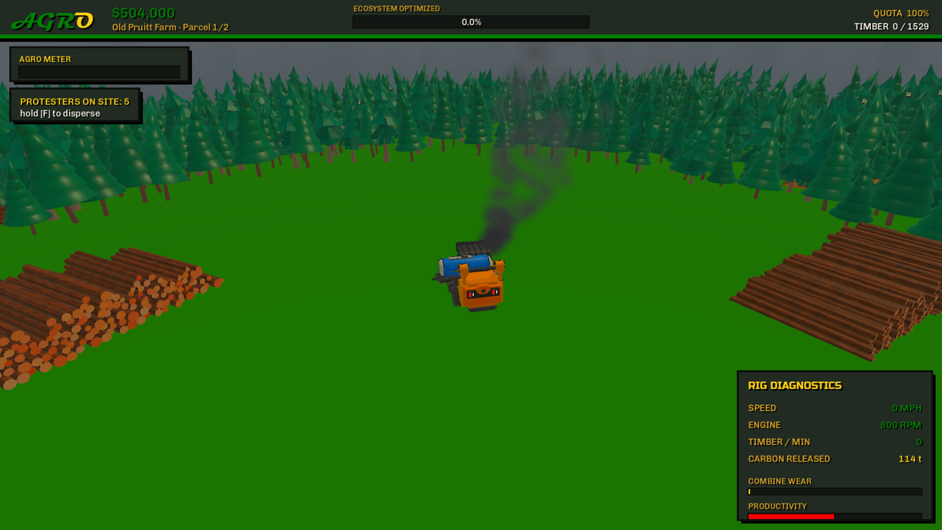 EVIL Agribusiness Simulator screenshot 8