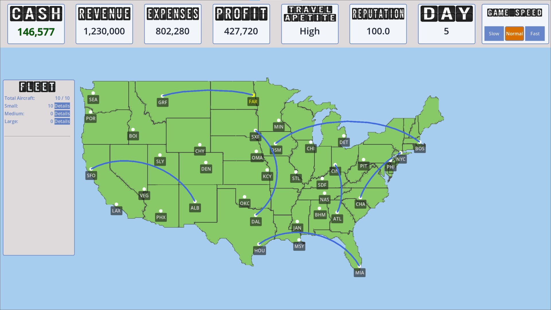 Simple Airline Sim screenshot 3