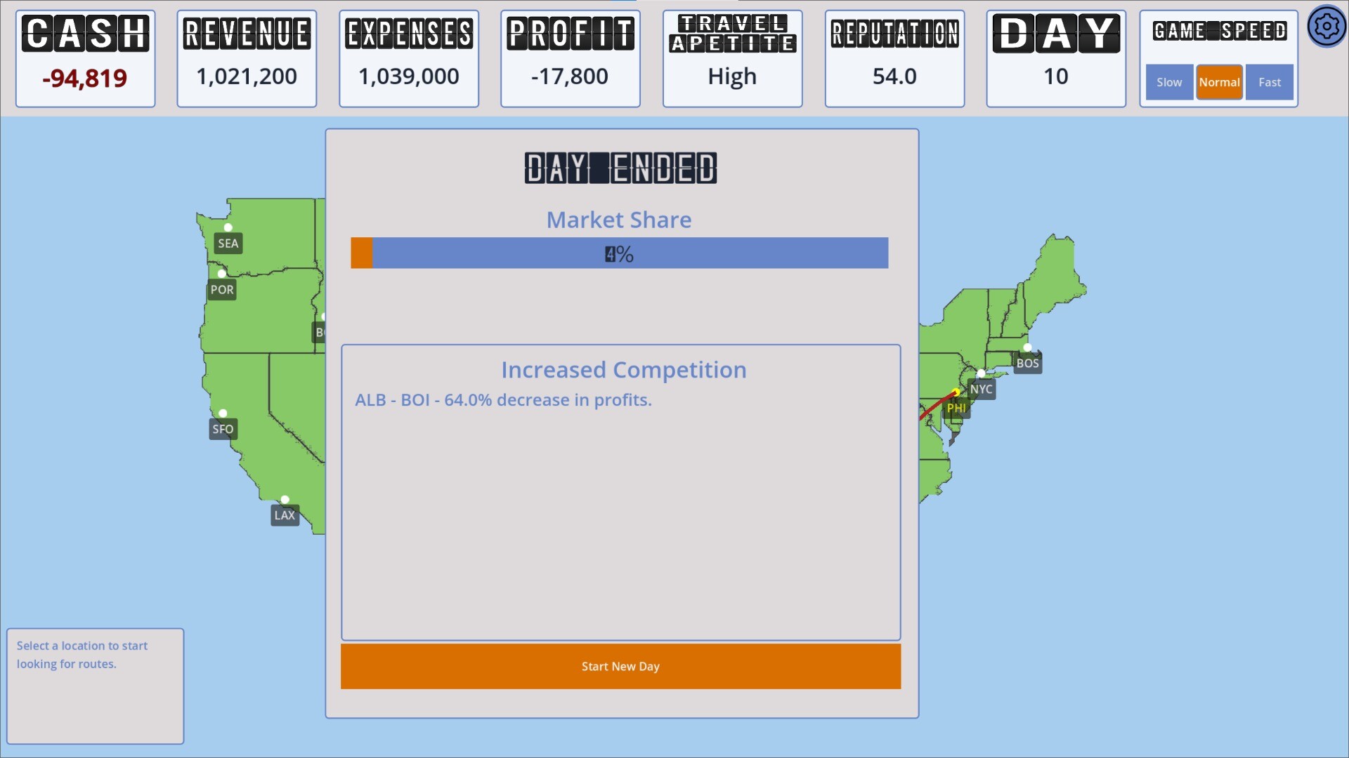 Simple Airline Sim screenshot 2