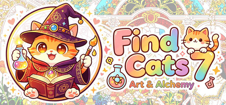 Find Cats 7 Art & Alchemy — Steam header
