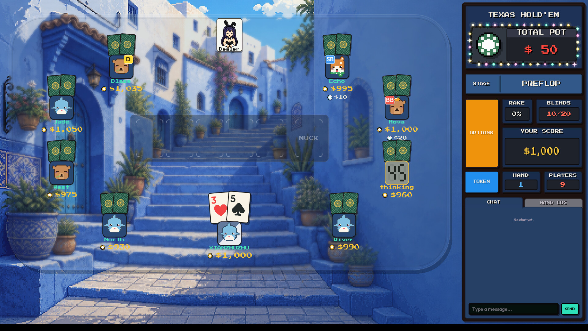 德州扑克 Pixel Hold'em screenshot 1