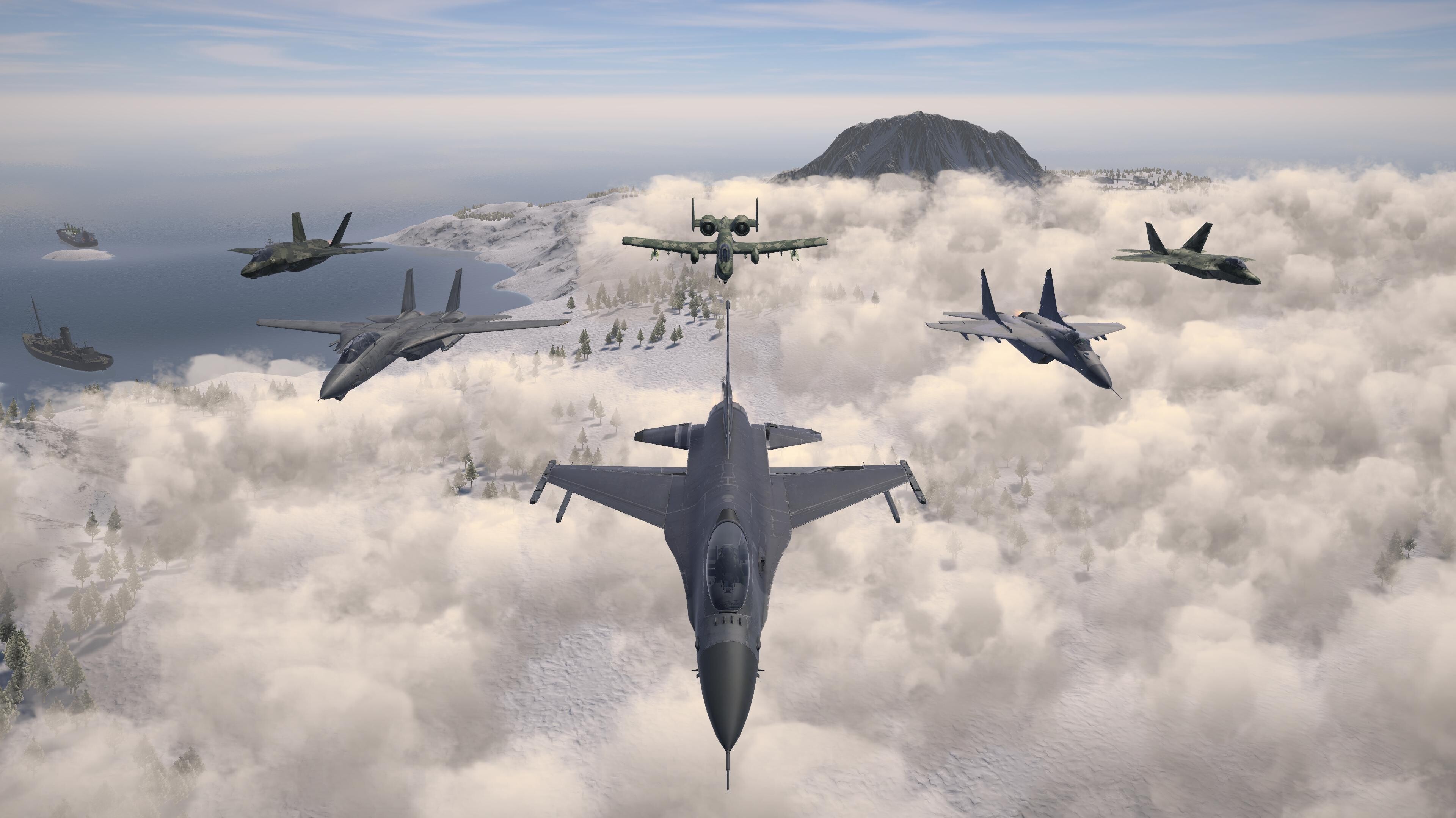 Airplane Flight Simulator : Combat Zone screenshot 1