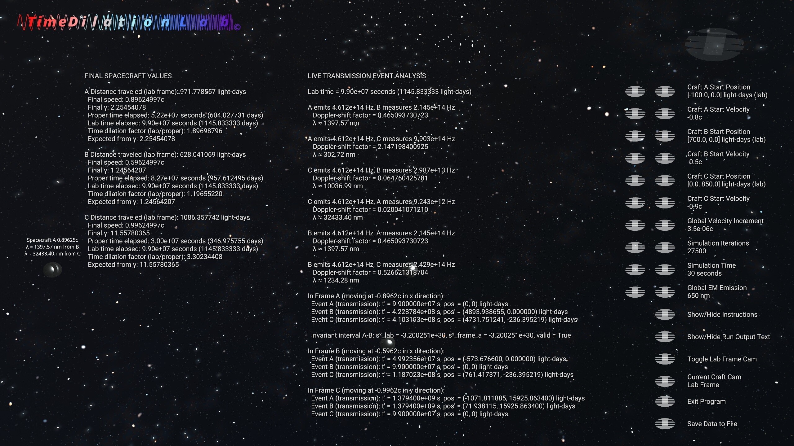 Time Dilation Lab screenshot 4