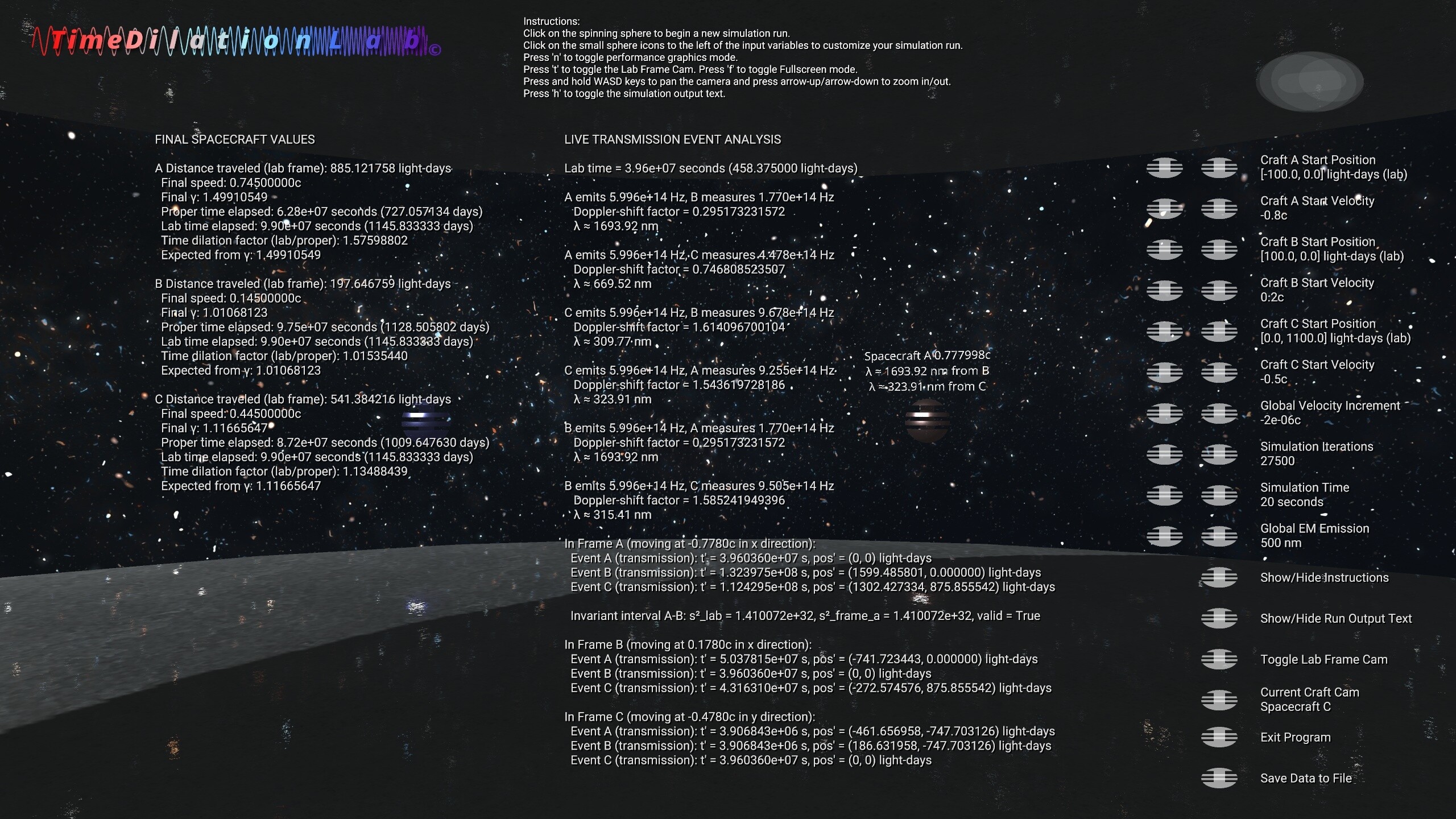 Time Dilation Lab screenshot 6