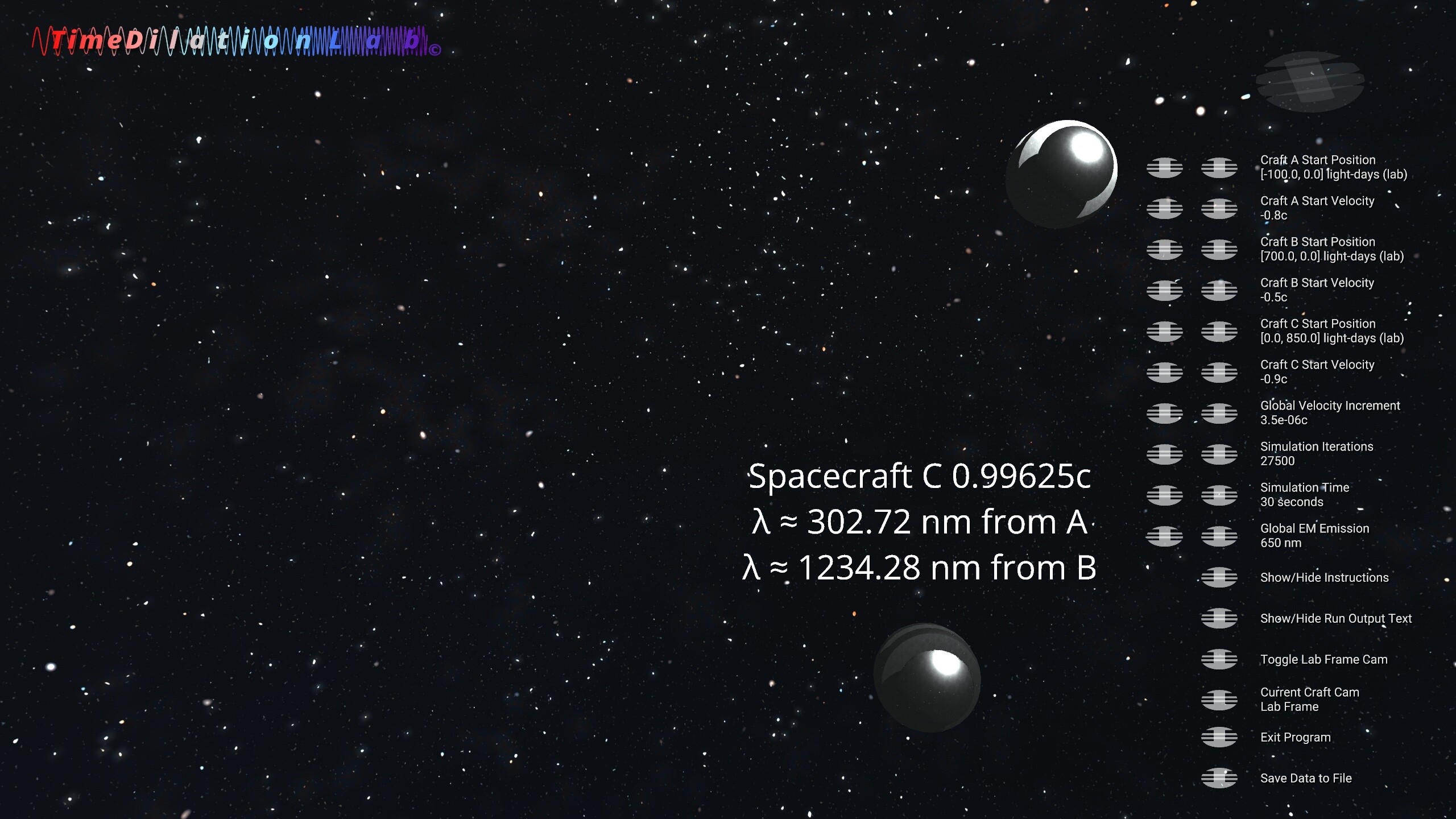 Time Dilation Lab screenshot 3