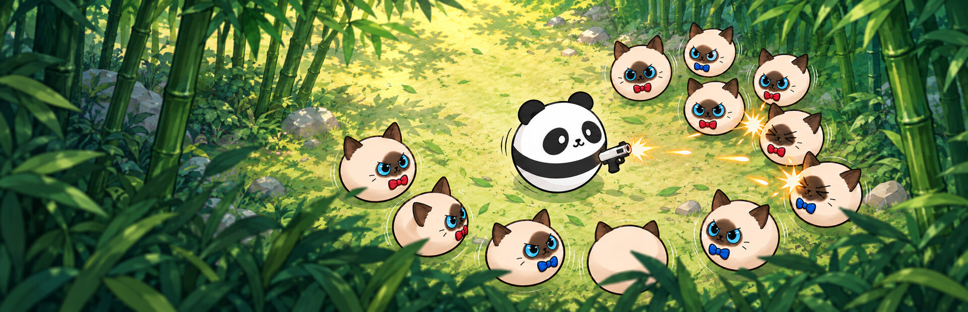 Panda vs Meow