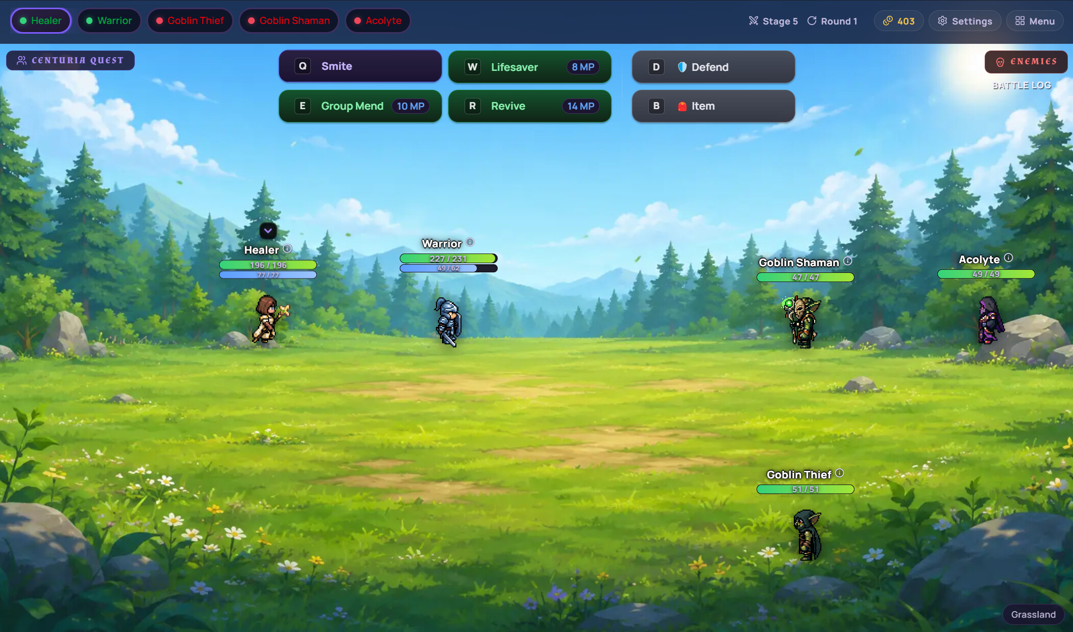Centuria Quest screenshot 1