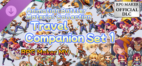 RPG Maker MV - Animation Battler Material Collection Travel Companion Set 1