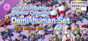 RPG Maker MV - Animation Battler Material Collection Demi-human Set