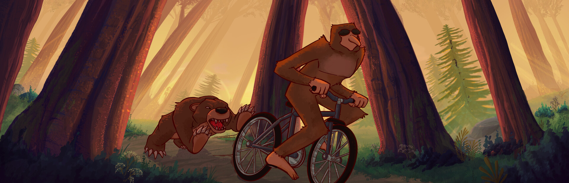 A Very Scary Hairy Bike Ride