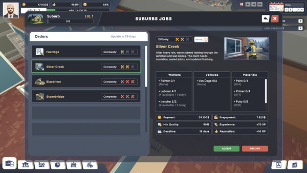 Construction Company screenshot 2