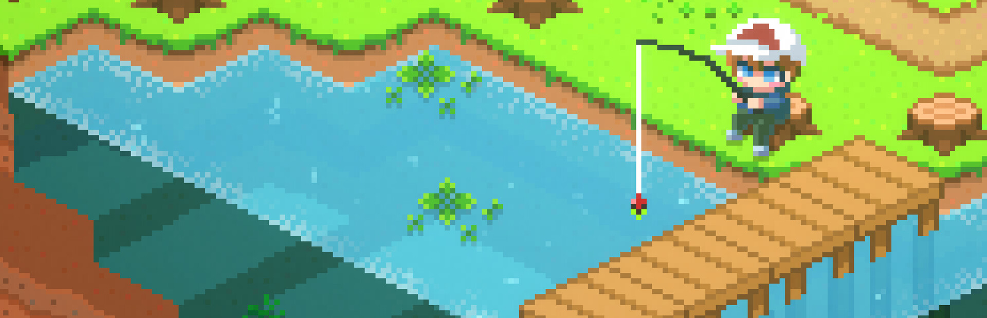 Desktop Fishing Garden