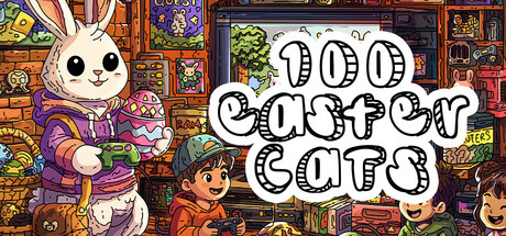 100 Easter Cats — Steam header