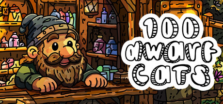 100 Dwarf Cats — Steam header