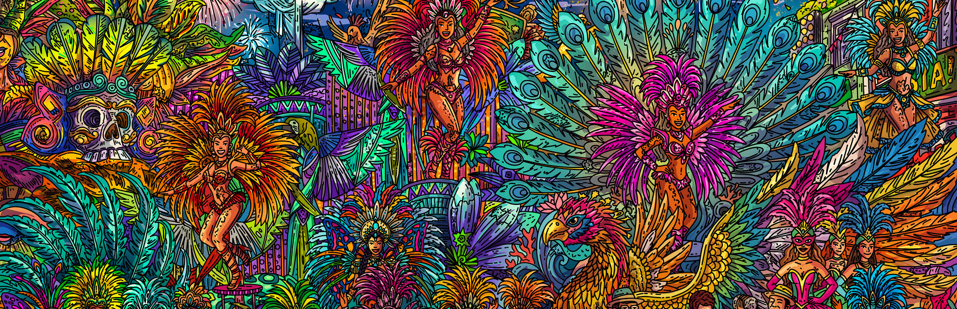 100 Carnival Cats