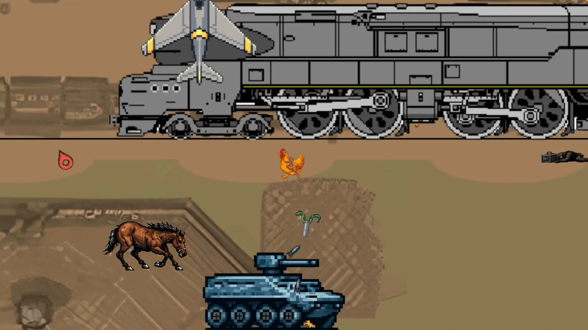 Chicken Battlefield screenshot 2