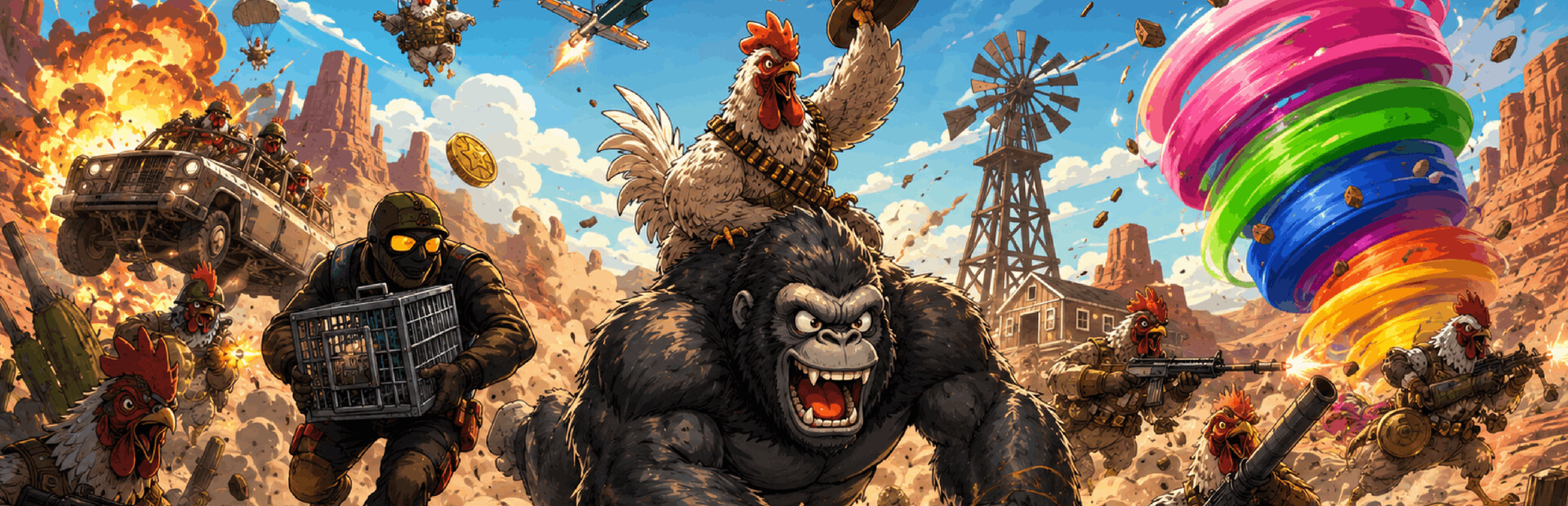 Chicken Battlefield