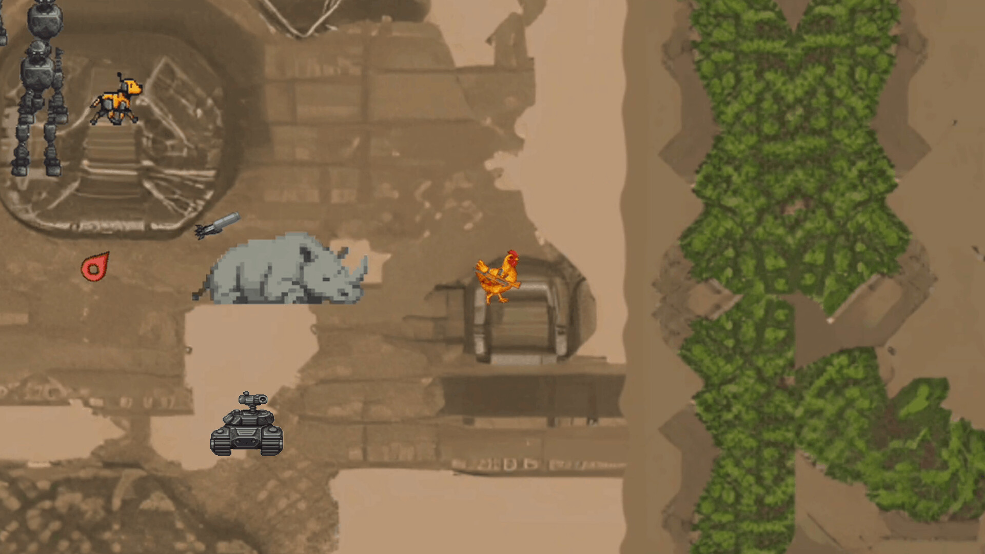 Chicken Battlefield screenshot 13