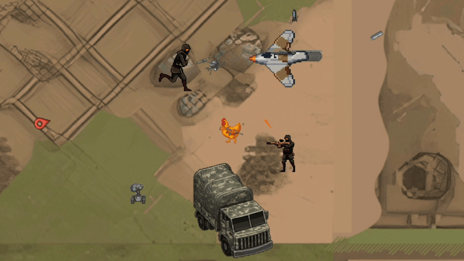 Chicken Battlefield screenshot 7
