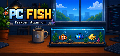 PC FISH: Taskbar Aquarium — Steam header