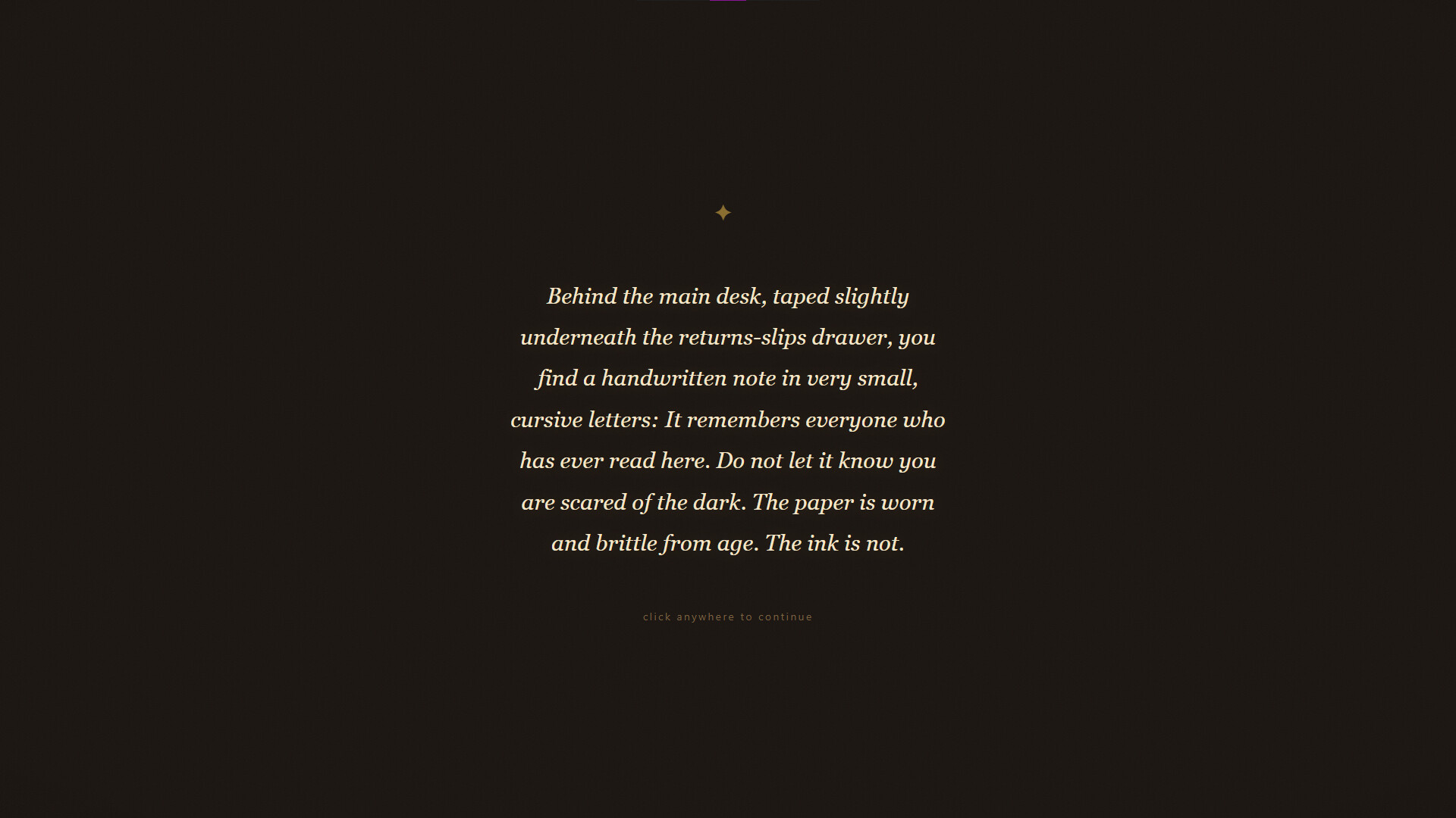 The Night Librarian screenshot 1