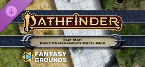 Fantasy Grounds - Pathfinder RPG - Pathfinder Flip-Mat: Basic Environments Multi-Pack