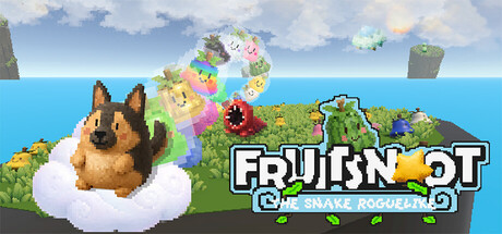 FruitSnoot: The Snake Roguelike — Steam header