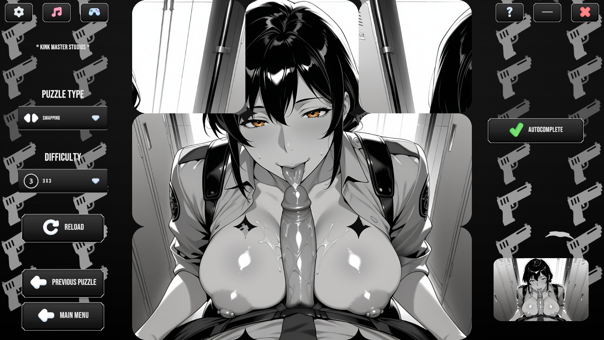 Hentai Senpai: Noir Vice screenshot 1