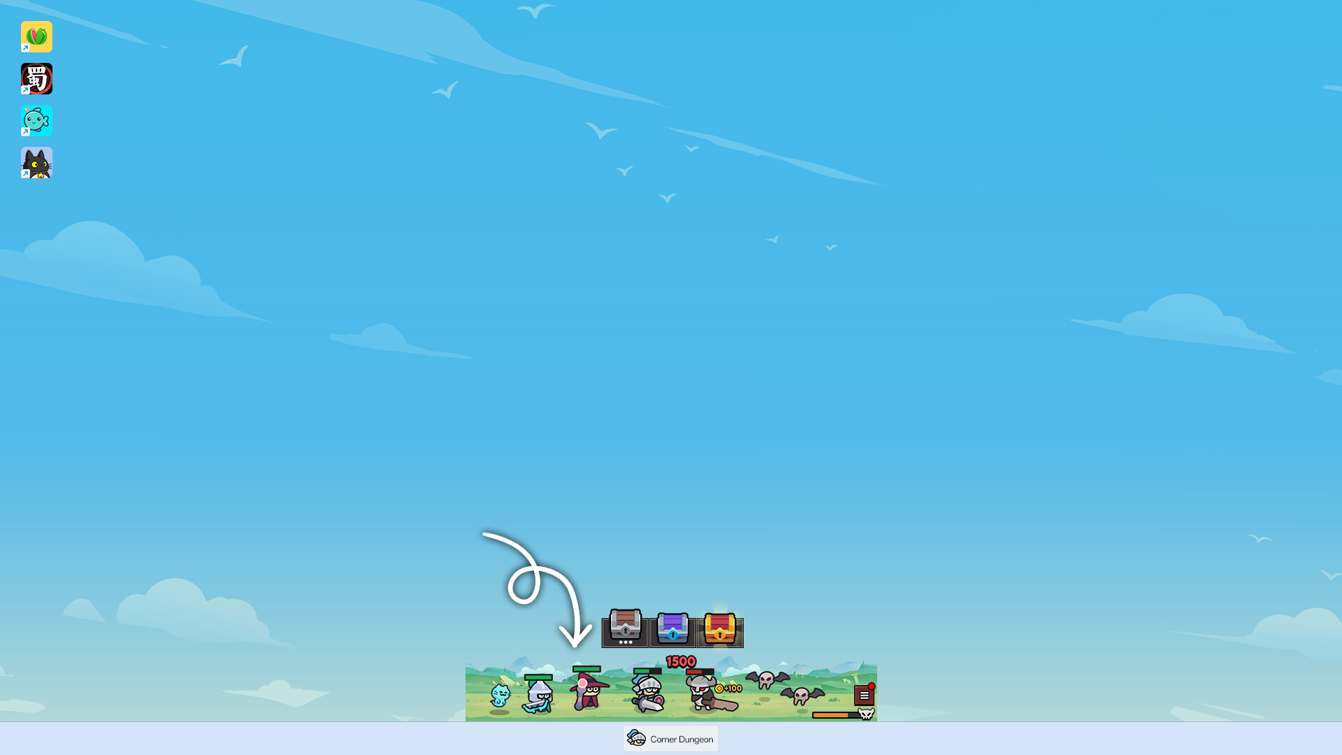 Corner Dungeon screenshot 1