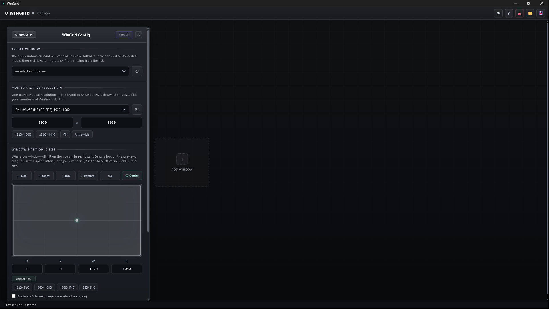 WinGrid screenshot 1