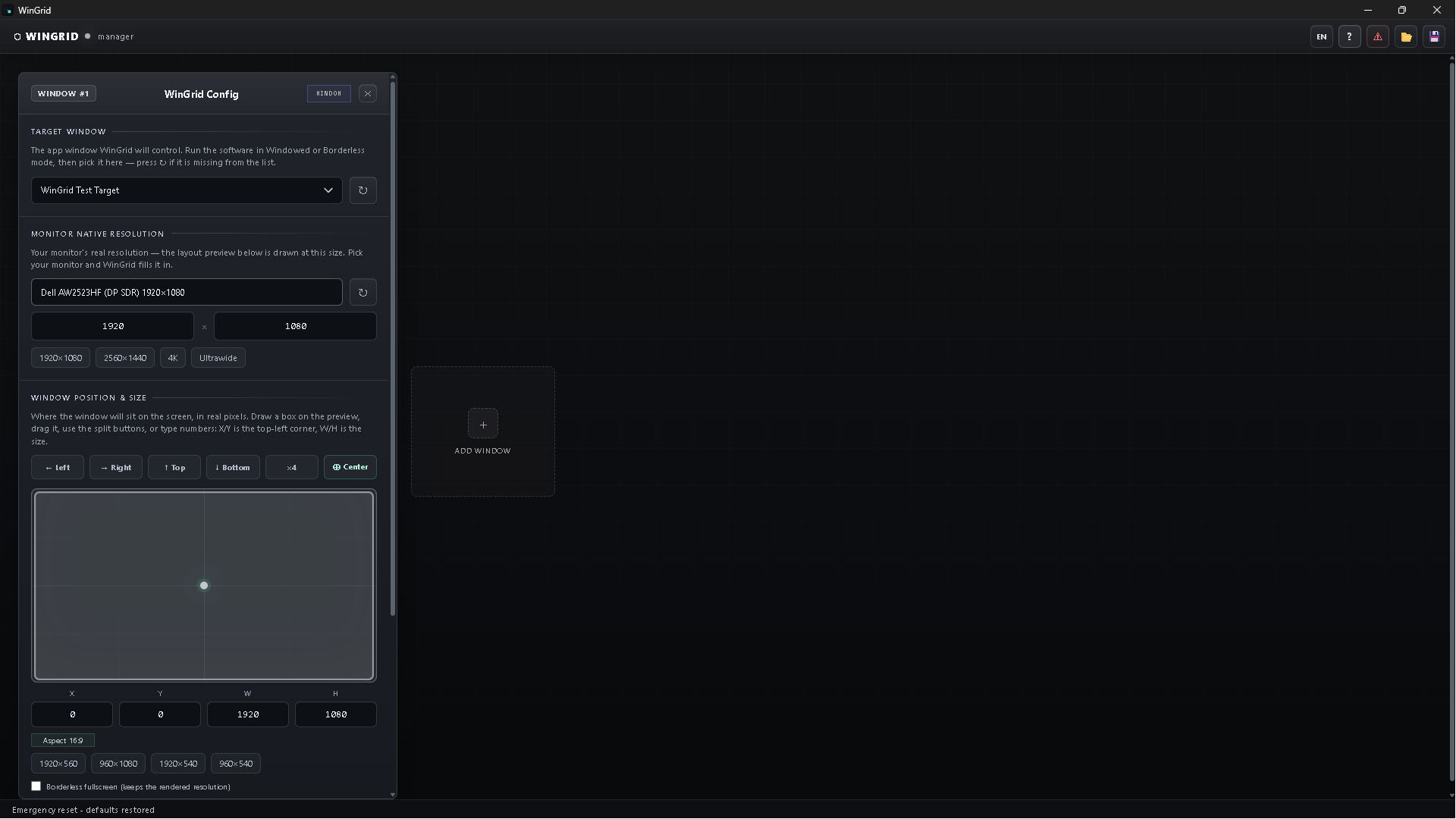 WinGrid screenshot 4