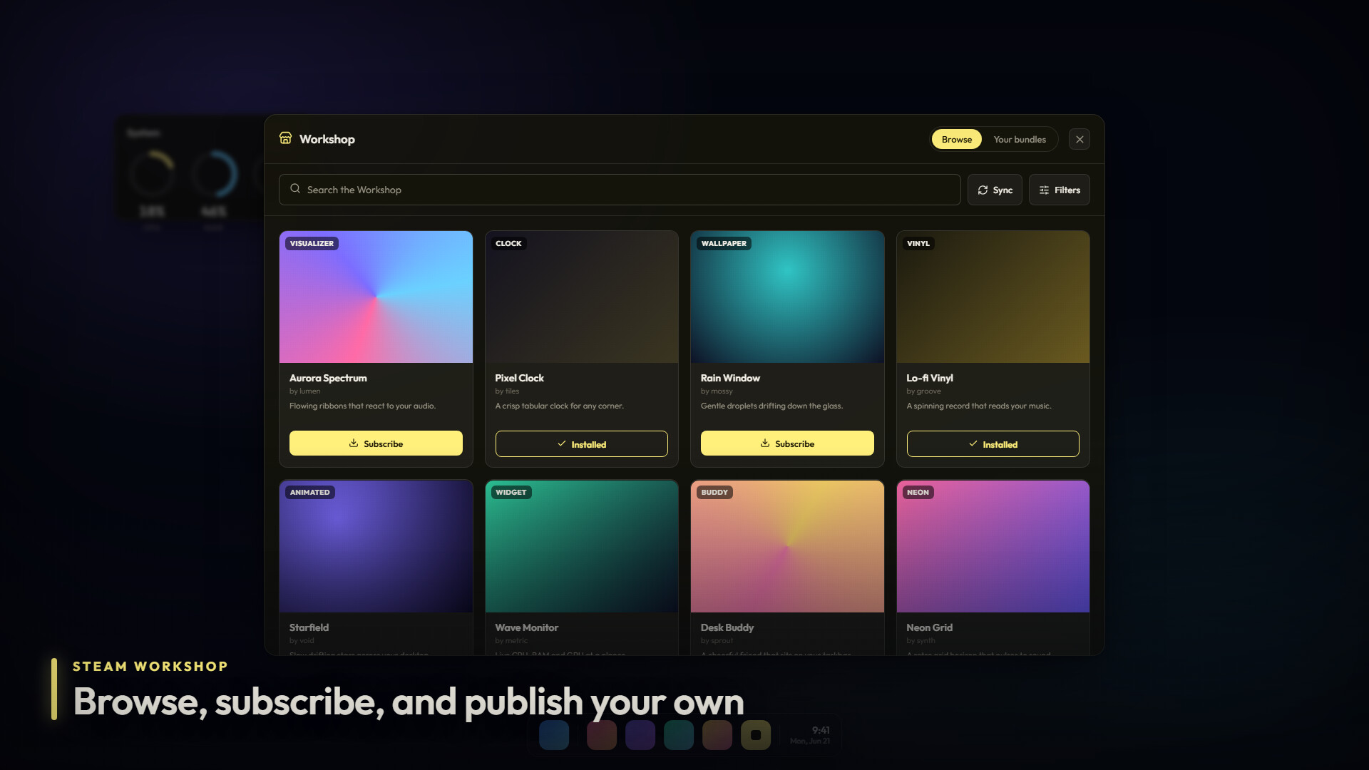 Desktop Overlays screenshot 7
