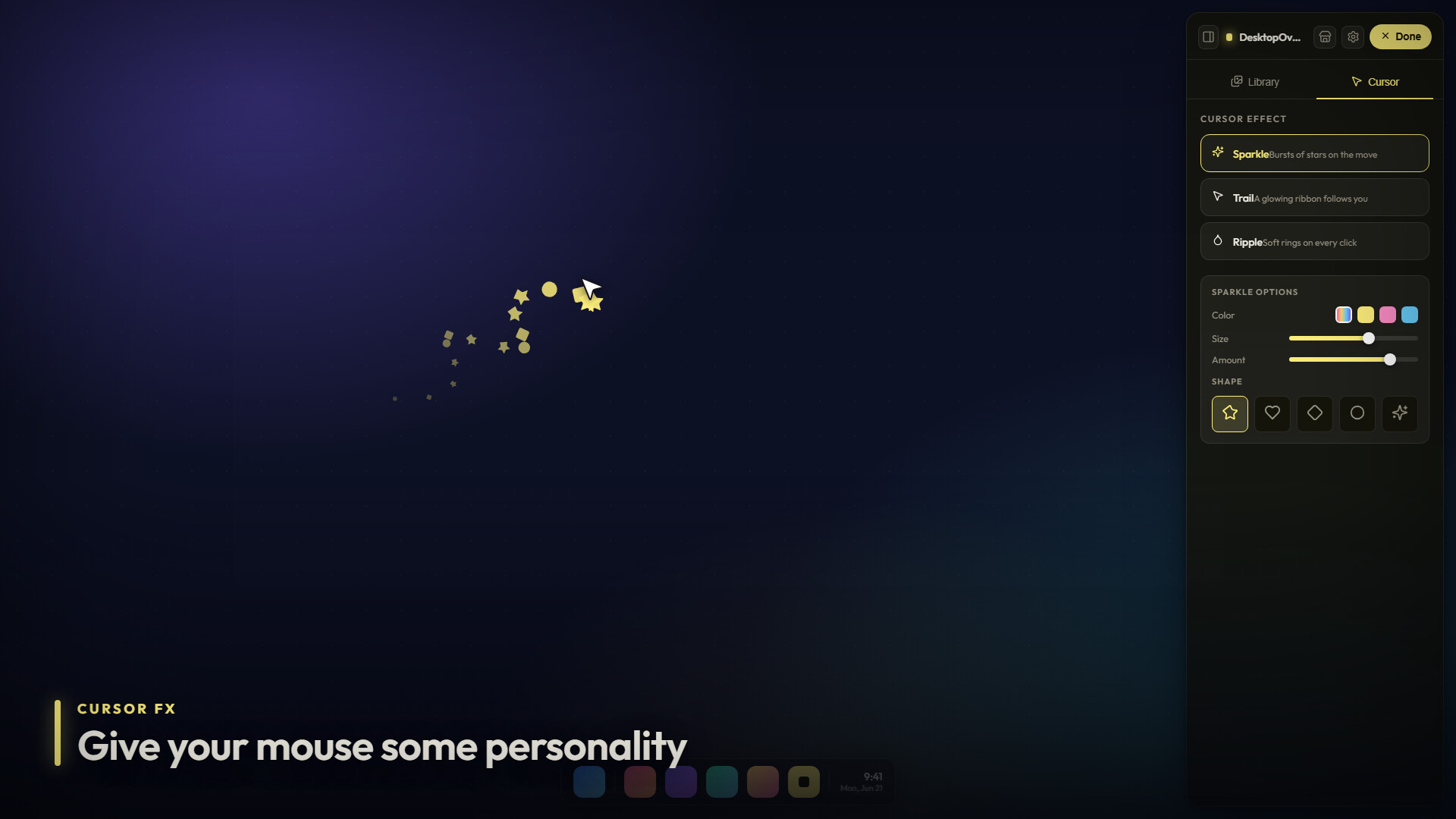 Desktop Overlays screenshot 3