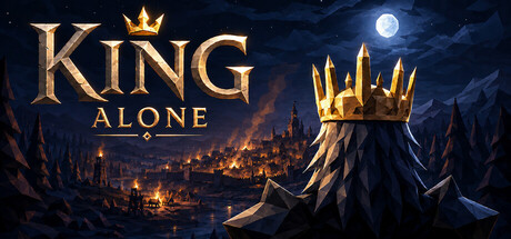 King Alone — Steam header