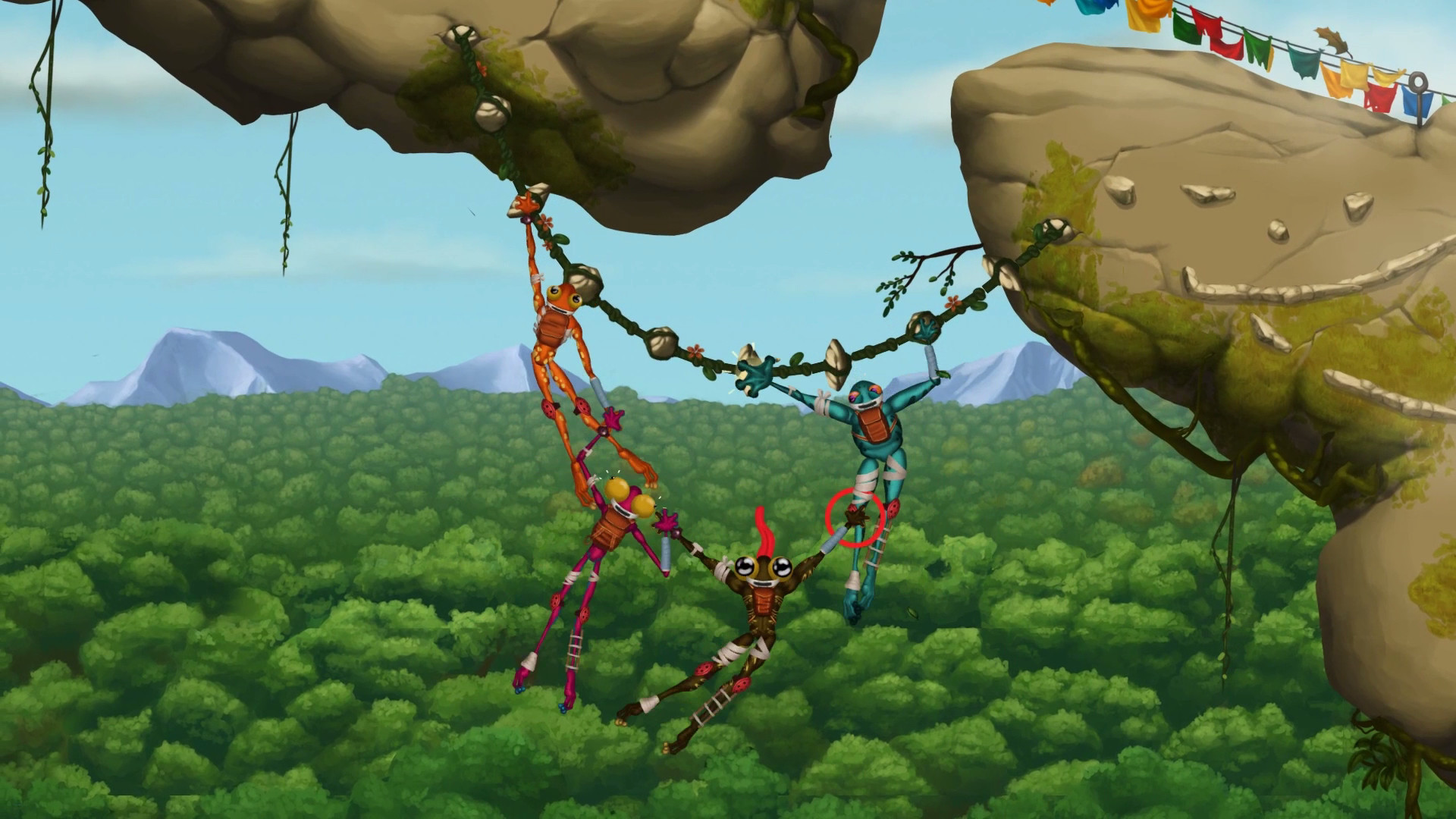 Frog Climbers screenshot 1
