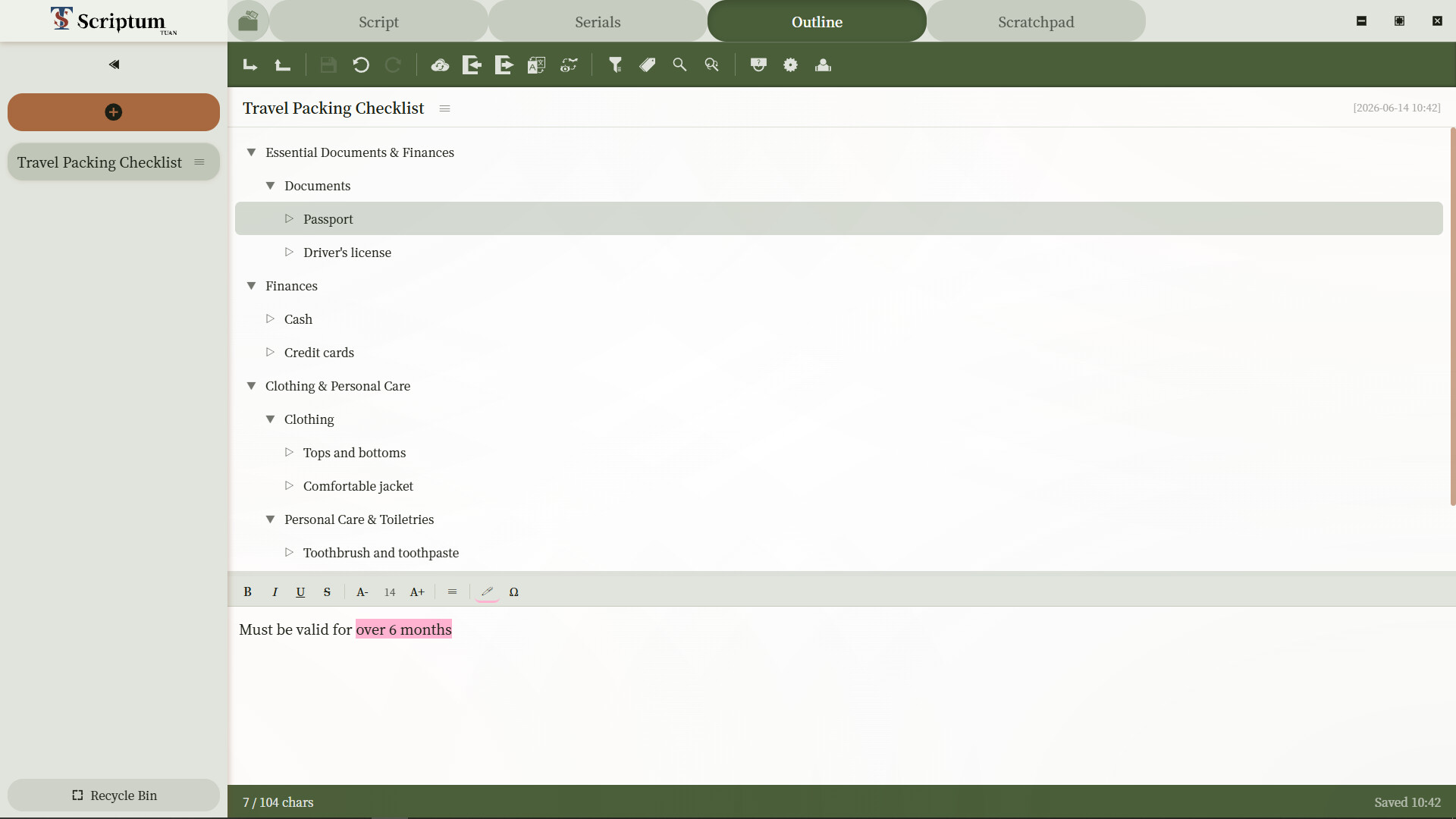築字師 TUAN: Scriptum screenshot 4