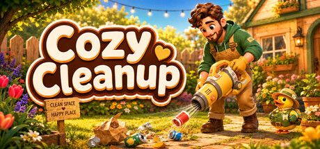 Cozy Cleanup — Steam header