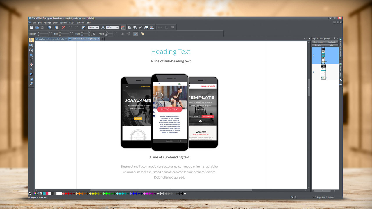 Web Designer 12 Premium screenshot 2