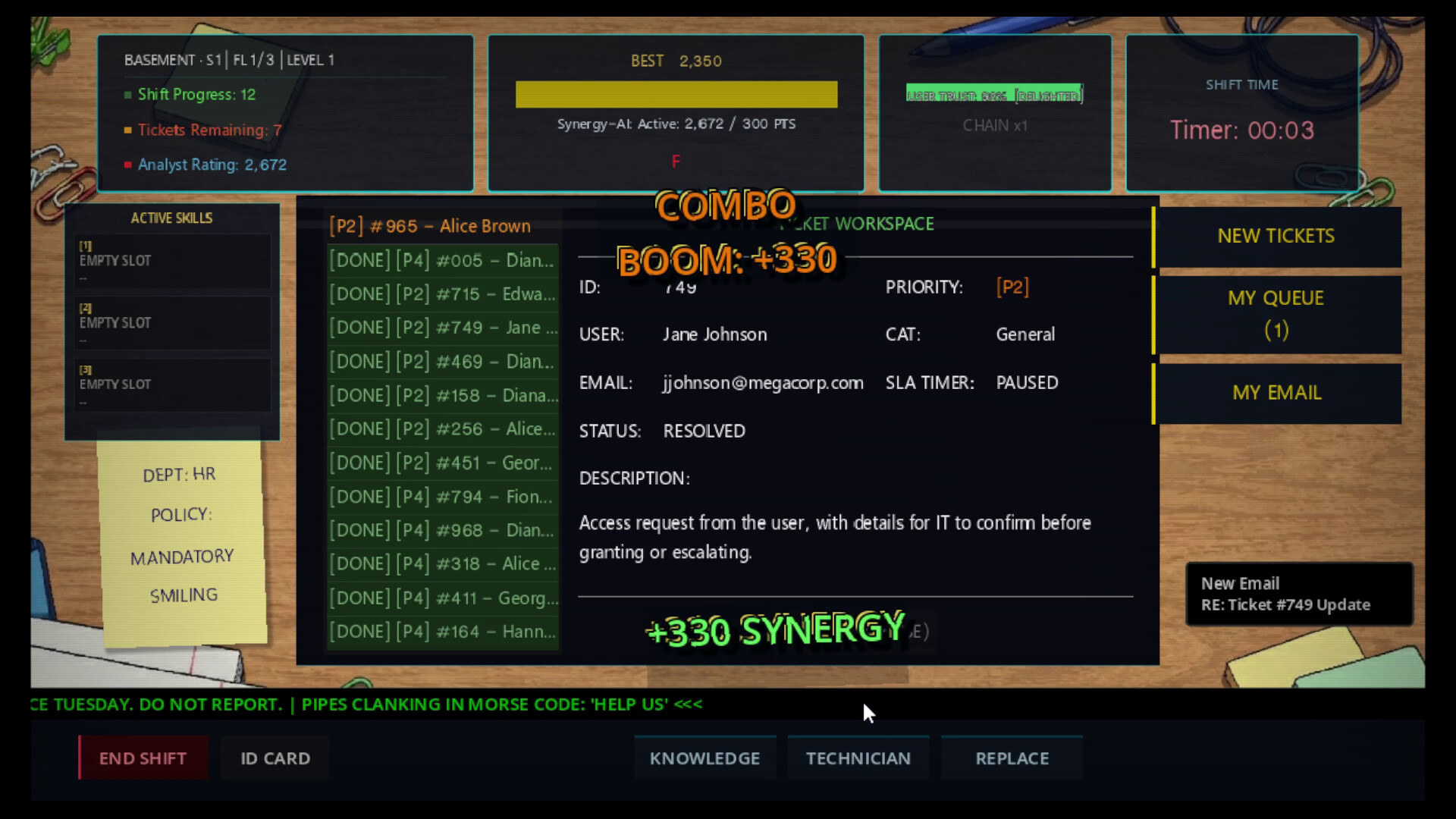 Service Desk Sim screenshot 4