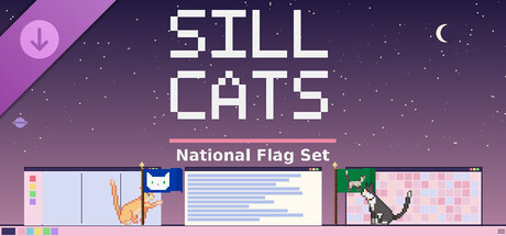 Sill Cats - National Flag Set