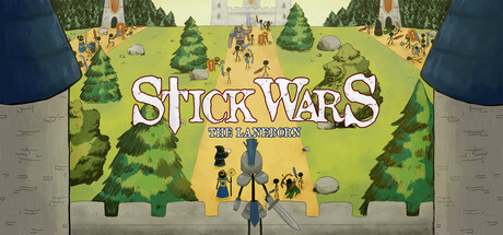 Stick Wars: The Laneborn — Steam header