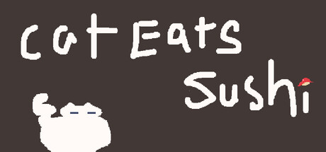 Cat Eats Sushi