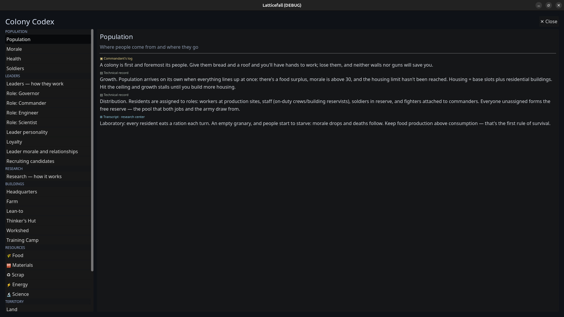 Latticefall screenshot 3