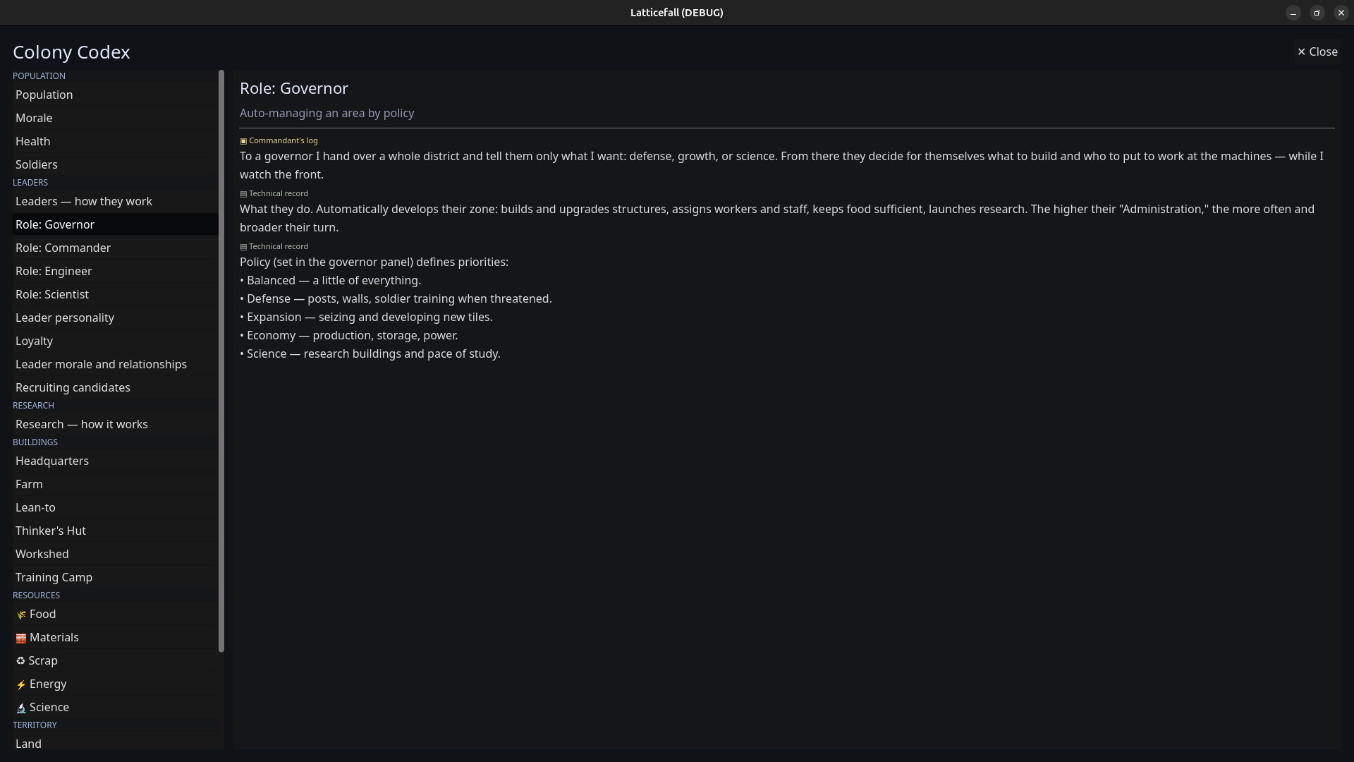 Latticefall screenshot 2