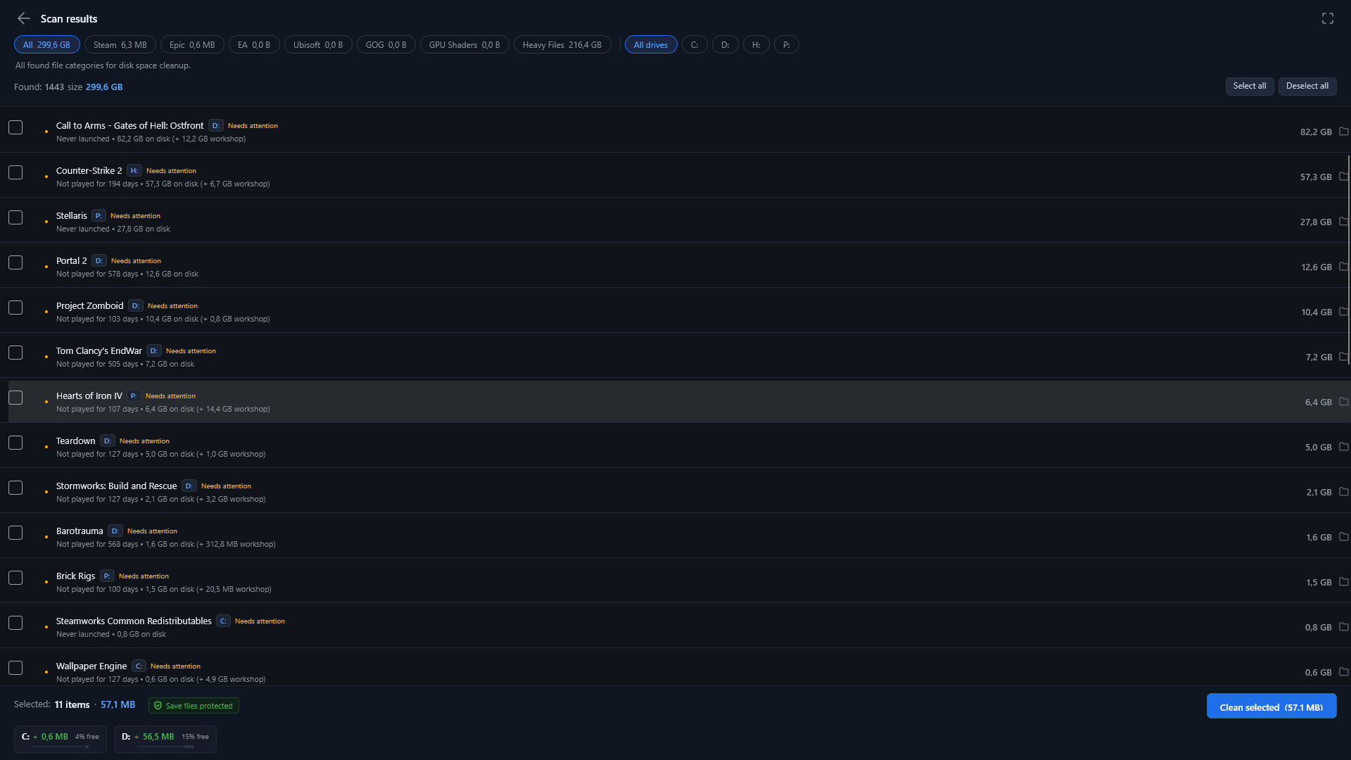 Vapor Storage Manager screenshot 6