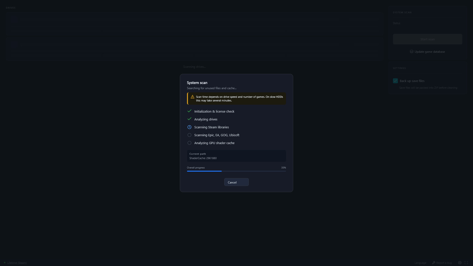 Vapor Storage Manager screenshot 3