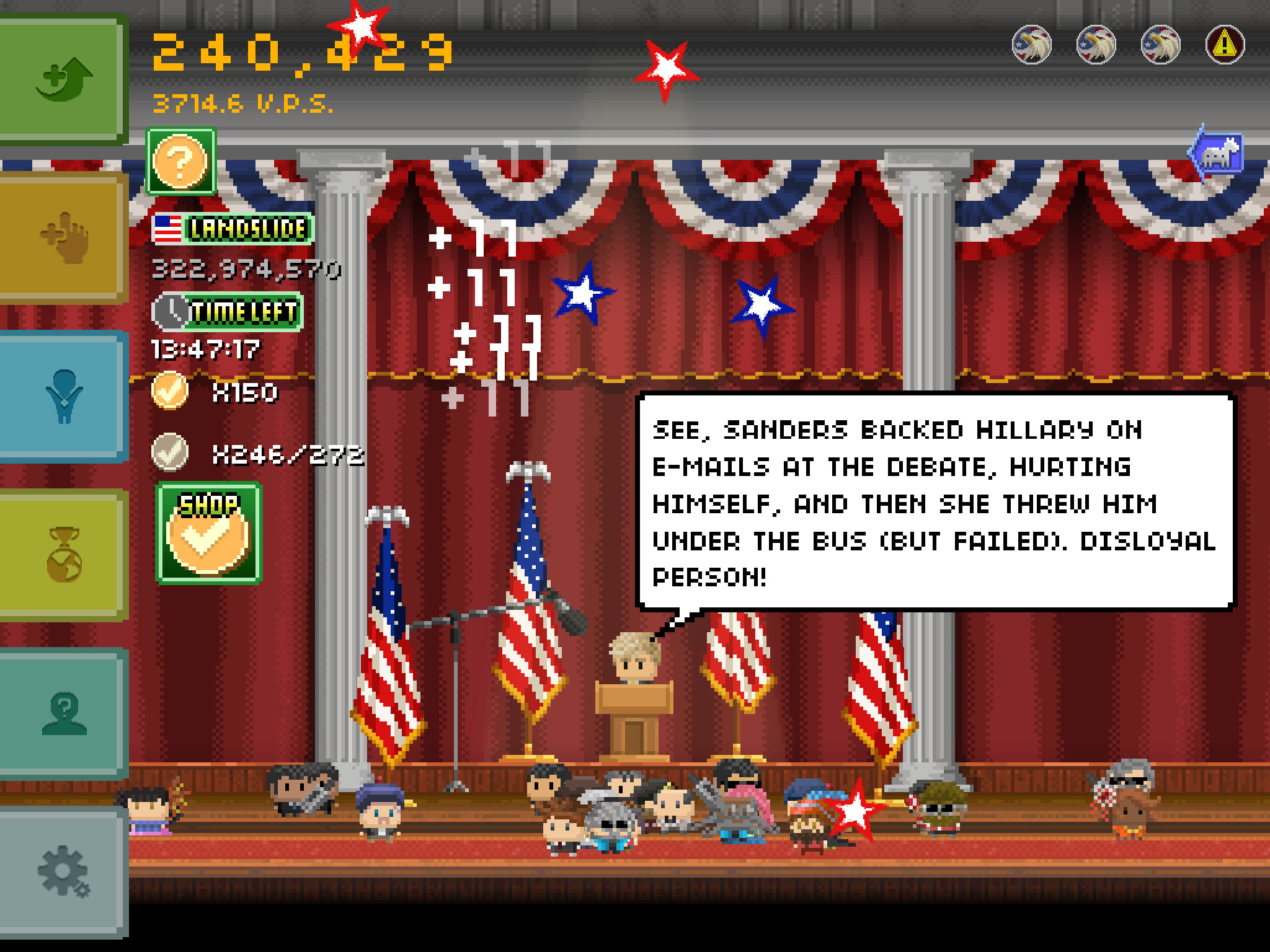 Campaign Clicker screenshot 1