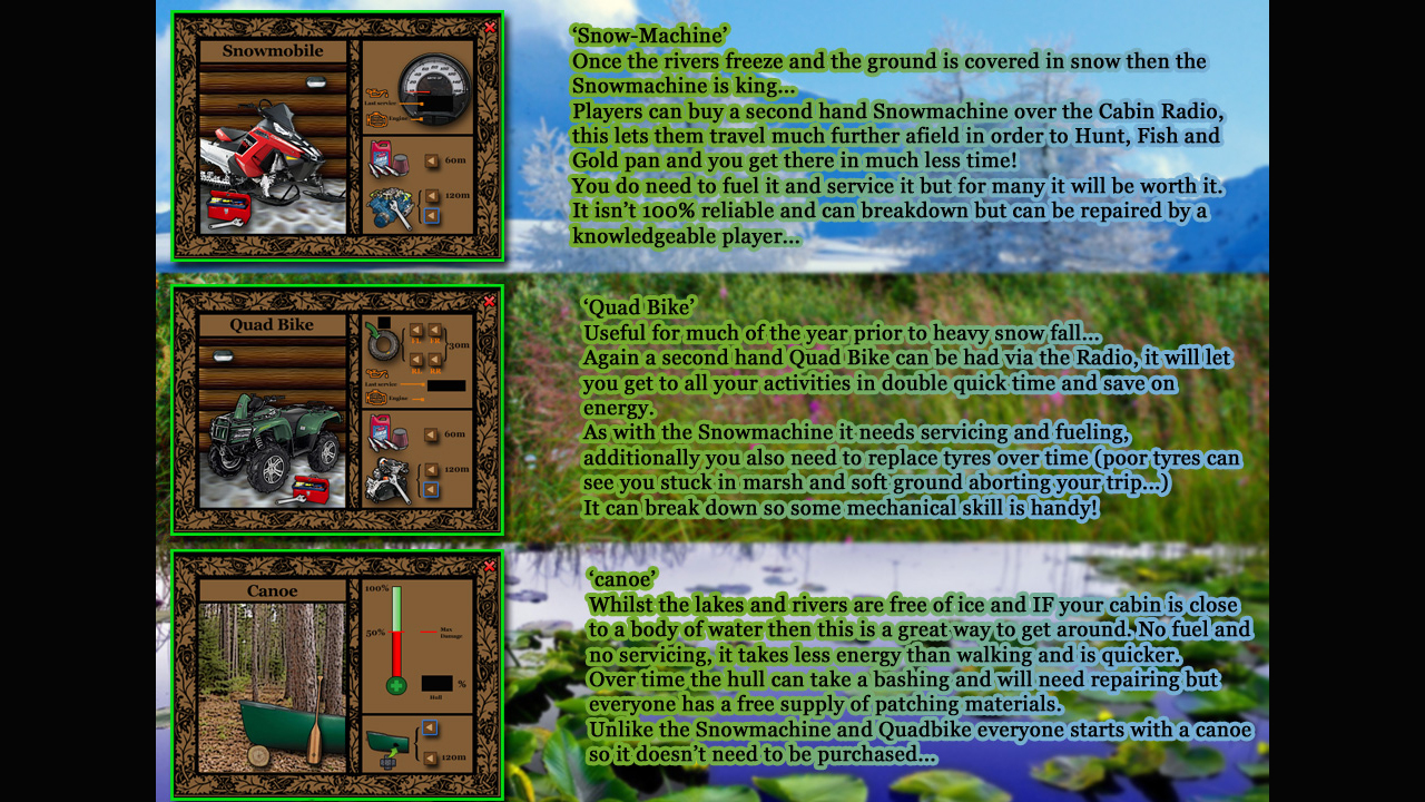e-River Cabin Journal screenshot 19