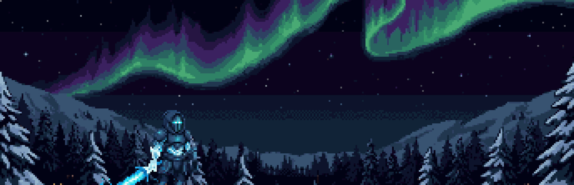 The Darkened Northern Lights