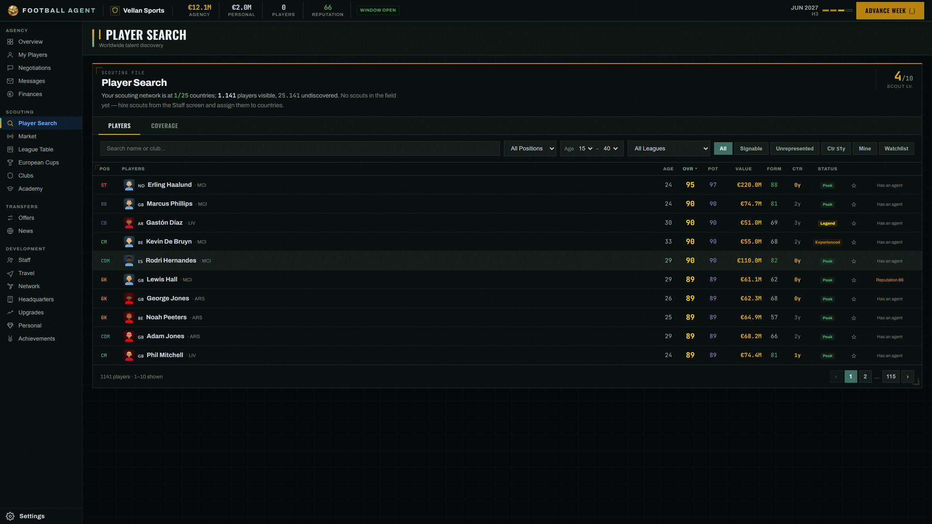 Football Agent gameplay screenshot 2